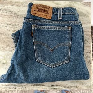 Levis Orange tab 550 blue jeans size W33 L30
